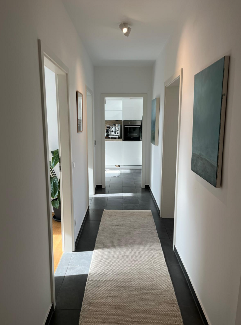 Lorettostr. Düsseldorf: Helle Maisonett-Wohnung mit Terrasse